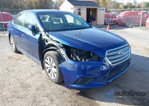 2015 Subaru Legacy 2.5I Premium from USA, damaged, VIN 4S3BNAC66F3018395